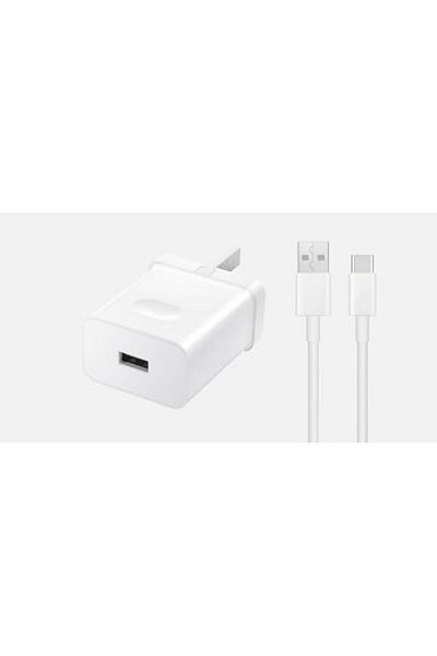 HONOR SuperCharge Power Adapter Max 35W With Type A To C Cable White - Charging Adapter - USB-C - Co