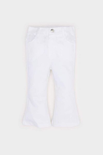 DeFacto New Season Baby Girl Flare Fit Spanish Leg Gabardine Trousers