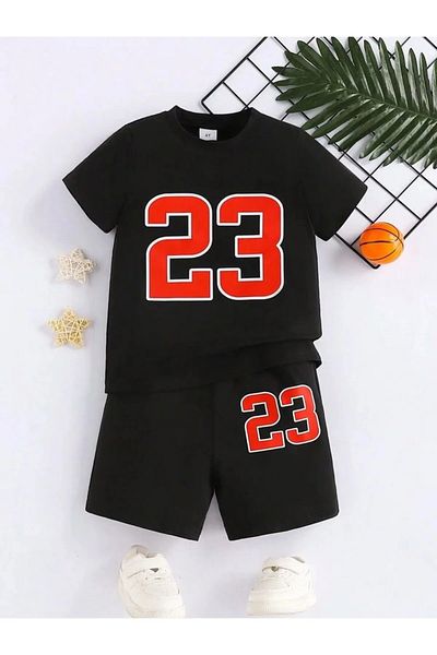 Cevval Children's T-Shirt and Pocket Shorts Set