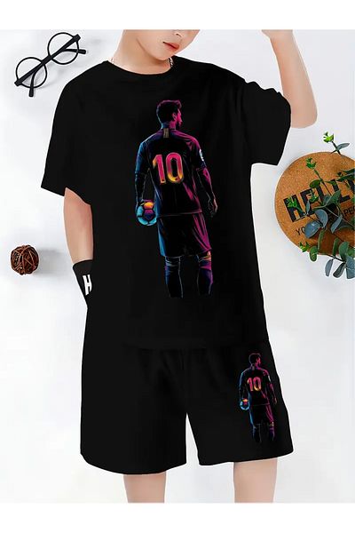 Cevval Set tricou și pantaloni scurți pentru copii