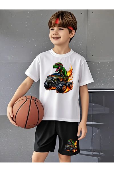 Cevval Children's T-Shirt and Pocket Shorts Set