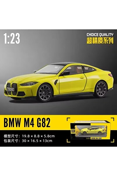 SCOWETTO 1:23 BMW M4 G82 Kapıları Açılabilen Model Araba