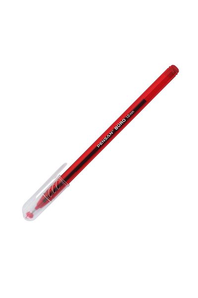 Pensan Ballpen Ballpoint 1.0 Red Pack of 50 2270