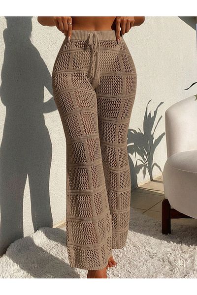 moda mh Premium πλεκτό παντελόνι Pareo