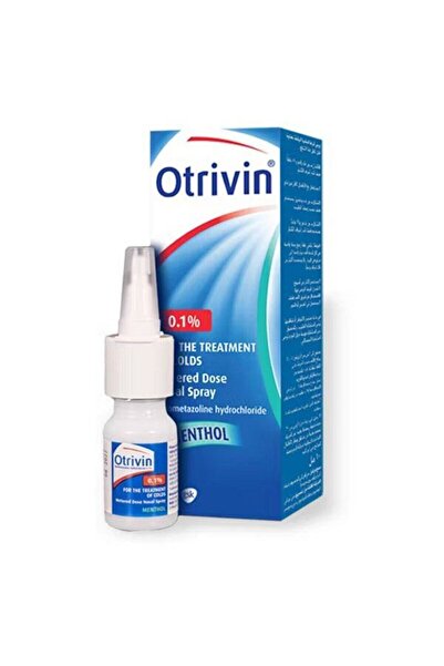 NOVARTIS CONSUMER Otrivin 0.1% Menthol Nasal Spray, 10ml