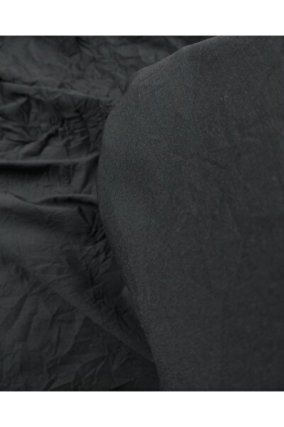 Kumaş Parça Țesătură din bumbac Culoare neagră (lățime 140 cm x lungime 260 cm)