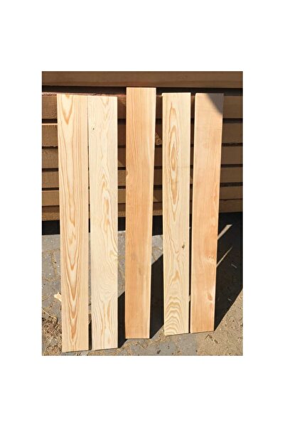 evbiziz Doğal Çam 1 Adet 15cm en 150 cm boyunda Fırın Kurusu Silimiş İthal tahta