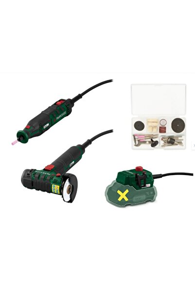 PARKSIDE Set multifunctional pentru slefuire, gaurire, lustruire sau gravare si minipolizor unghiular pentru