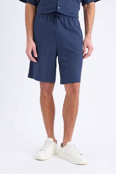 DeFacto New Season Relax Fit Summer Linen Blend Shorts