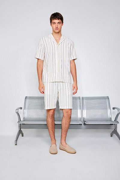 DeFacto New Season Regular Fit Jacquard Bermuda