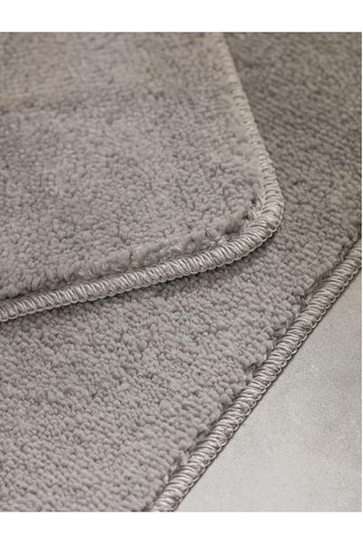 LC Waikiki Lcw Home Anthracite Bath Mat Set of 2