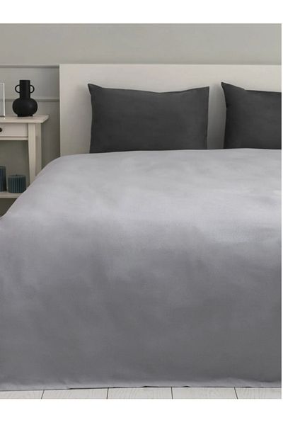 LC Waikiki Lcw Home Gray Double Pique 200X220 cm