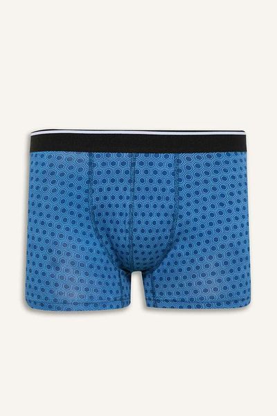 DeFacto New Season Regular Fit Printed 3-Piece Boxers