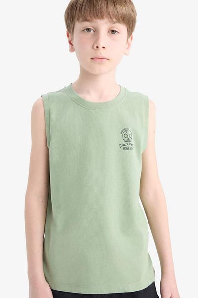 DeFacto New Season Boys' Crew Neck Undershirt