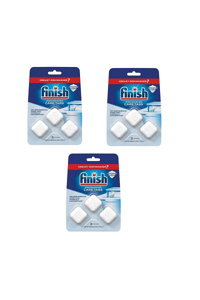 Finish Finish dishwasher cleaning tablets set, 3x3 pcs