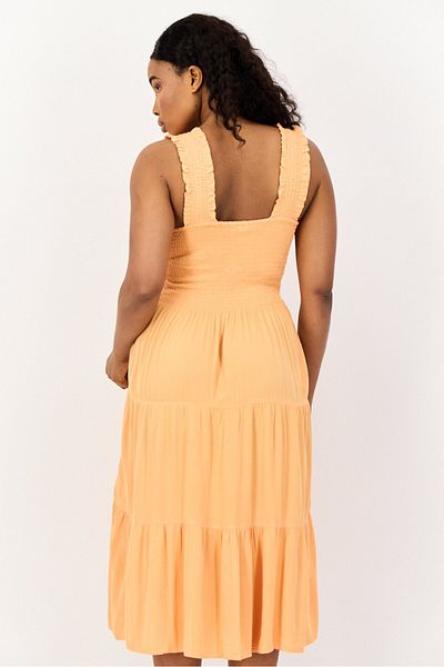 aerie Women Textured Mini Dress, Orange