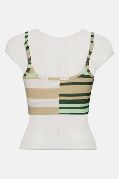 aerie Women Stripe Padded Bra, Multicolor