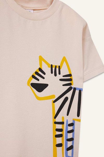 DeFacto New Season Baby Boy Crew Neck Printed Short Sleeve T-Shirt