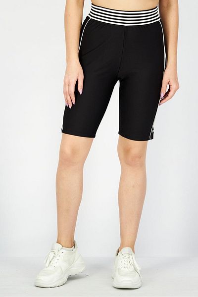 Puma Women Athletic Fit Solid Basic Tight Shorts, Black