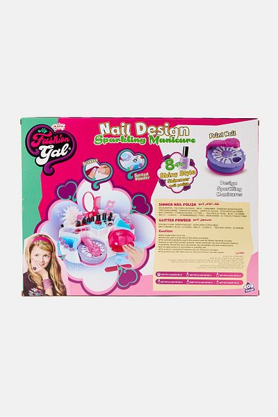 New Boy My Fashion Gal Nail Design Sparkling Manicure