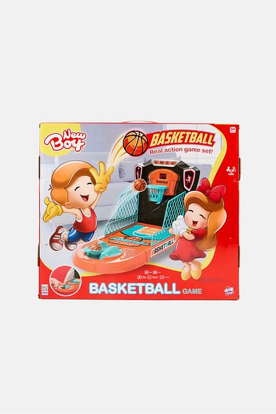 New Boy Real Action Single Basket Ball Game Set