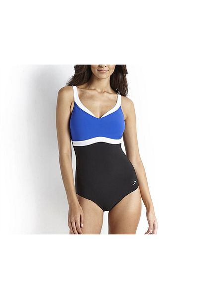 SPEEDO Women Sculpture Aquajewel One Piece, Black