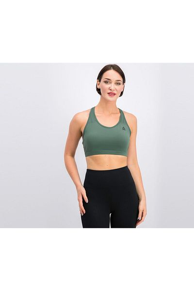 Reebok Sport Workout Ready Racerback Bra, Green