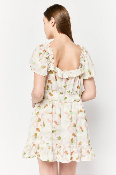 aerie Women Allover Print Mini Dress, Multicolor