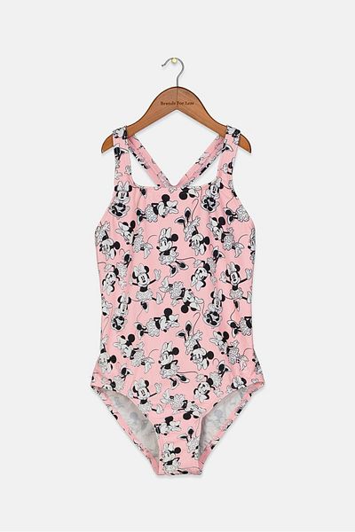 SPEEDO Kid Girls Gaphic Print One Piece Swimwear, Pink
