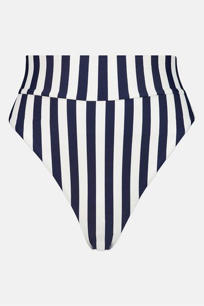 aerie Women High Leg Cheeky Bikini Bottom, Multicolor