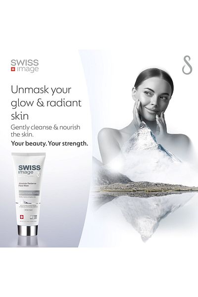 swiss ımage Whitening Care Absolute Radiance Face Mask 75 ml Brightening & Deep Cleansing,