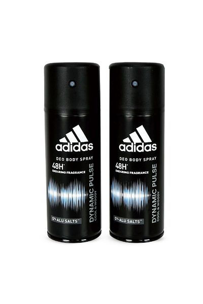 adidas Dynamic Pulse Deo Body Spray For Men 2 x 150 ml