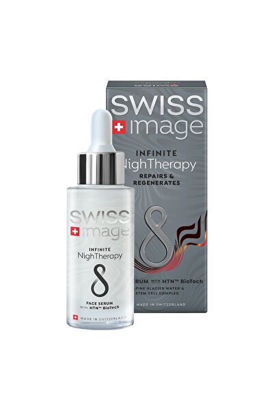 swiss ımage سيروم إنفينيت نايت ثيرابي للوجه 30 مل مضاد للشيخوخة وإصلاح البشرة...