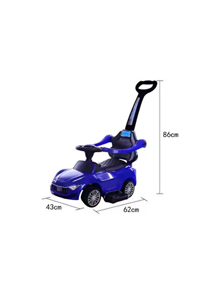 rexa Cartoon Music Funny Plastic Baby Ride on Toy Car
