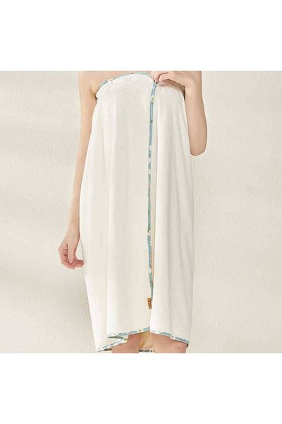 REEFI Top Off-White Bath Robe Reefi