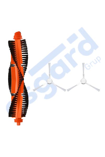 Asgard Grup Vi̇omi̇ Mop Pro, 3C, 3C Plus Compatible 1 Main Brush 2 Side Brushes