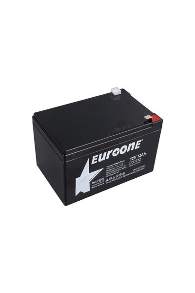 EUROONE EO-1212 12 Volt - 12 Amper Bakımsız Kuru Akü