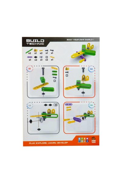 hak-iş oyuncak Boxed 4 Ass Yap Boz Tools 15 Pieces