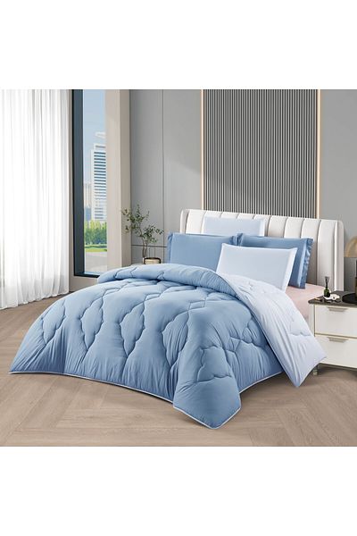 Q LAND 6-piece double-sided summer bedspread for a cool summer sleep