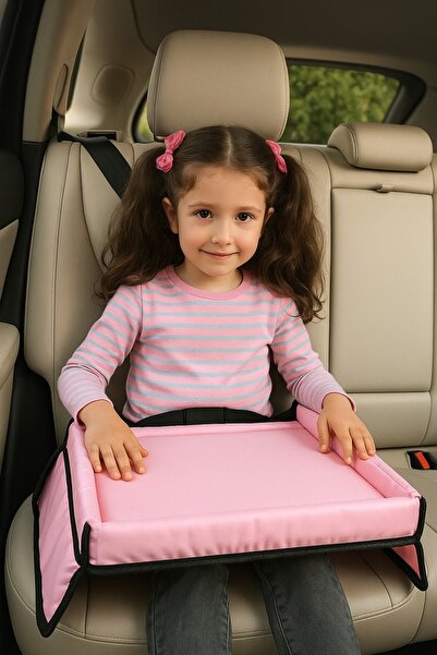 ribac Katlanabilir Pratik Çocuk Aktivite Masası Oto Koltuk Sehpası