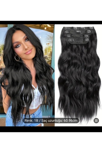 Handmade Siyah 1.sinif fiber çıtçıt 4parca ısıya dayanıklı dalgalı sac