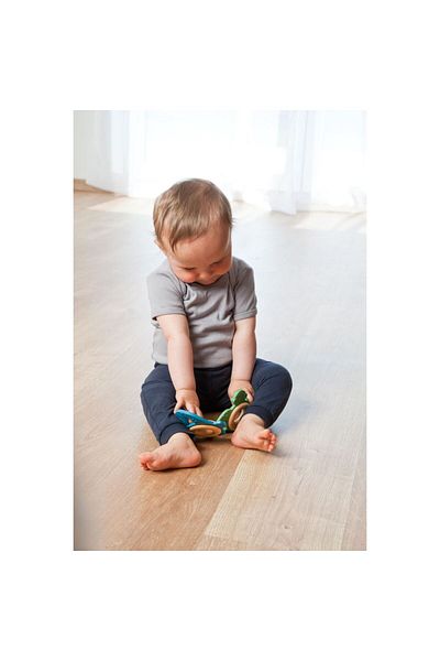Grünspecht Organic teething toy, made of wood and natural rubber, Turtle, Grunspecht 689-00