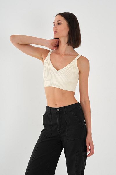 ALEXANDERGARDI Suspended V-Neck Knitwear Singlet
