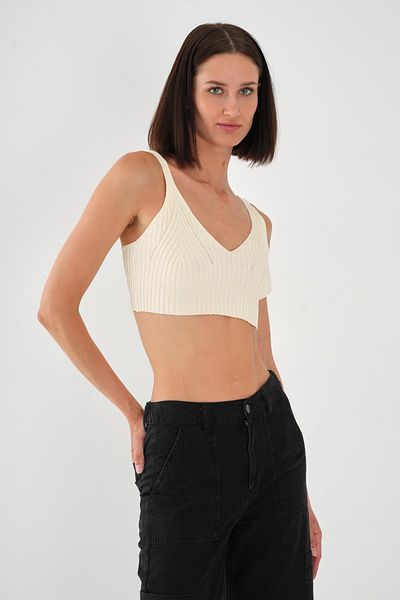 ALEXANDERGARDI Suspended V-Neck Knitwear Singlet