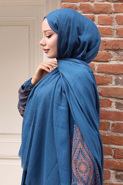 benguen Şal din bumbac Indigo H101