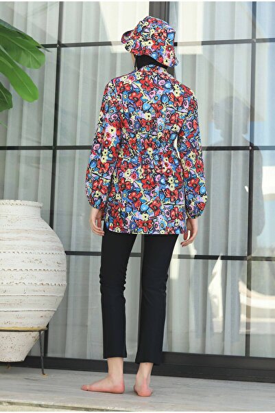 HEQA Μαγιό με σχέδιο Tunik Bloomix Pattern