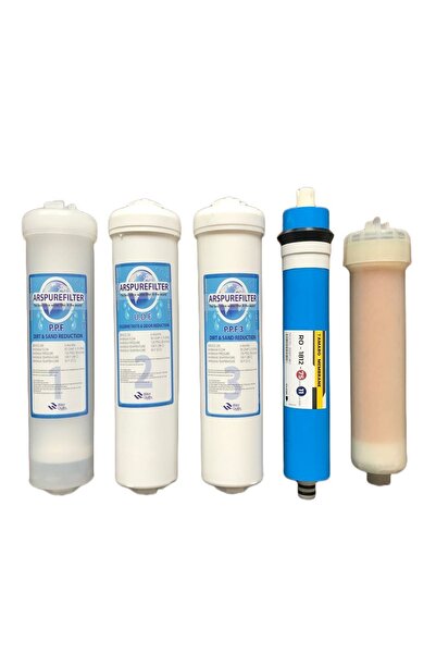 REVERSOSMOZARISU Su Arıtma Deniz Akvaryumu Osmoz Su Üretim Sistemi Inline Reç...