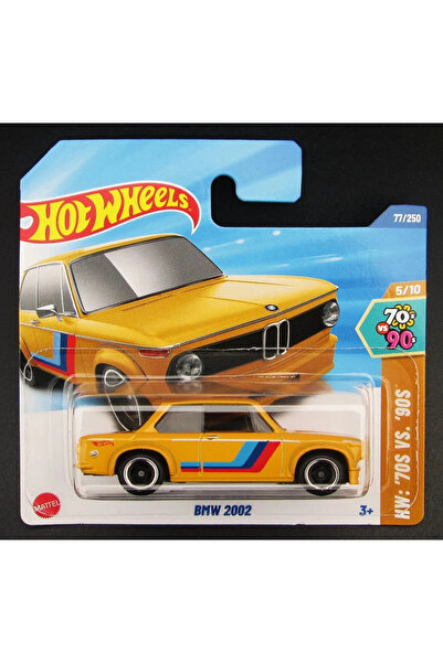 HOT WHEELS BMW 2002 Diecast Araba 77/250 HW 70s vs 90s Serisi