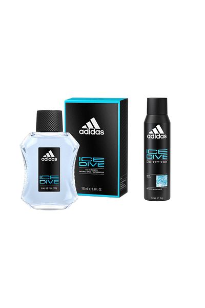 adidas EDT Ice Dive 100 ml + Deo Body Spray 150 ml