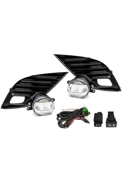 Kashafi CM2018TY-LED Fog Lamp for Toyota Camry 2018, LED Light with High Penetration Rate, Waterproo